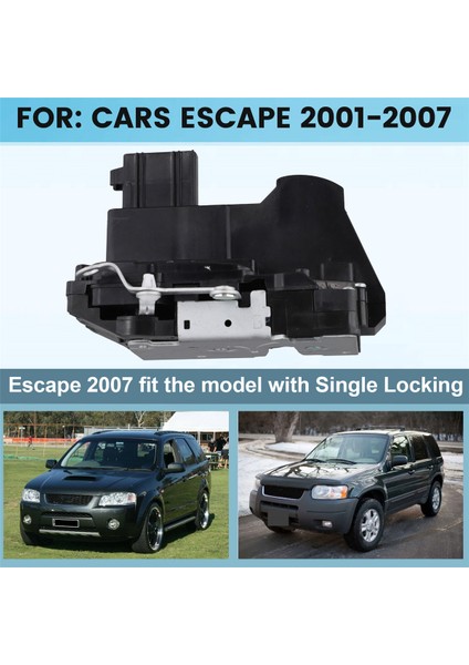 Ford Escape 2001-2007 6L8Z7826413B Arka Solda Yeni Araba Arka Kapı Kilidi Aktüatör Kapı Kilit Bloğu (Yurt Dışından) fırsatları