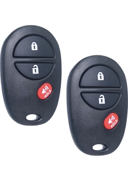 Toyota Için Anahtar Fob Anahtarsız Giriş Tundra Sienna Sequoia Highlander 3 Düğmeleri GQ43VT20T 89742-AE010 (Yurt Dışından)