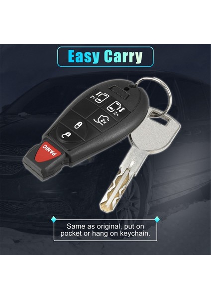 Anahtarsız Giriş Uzak Araç Anahtarı Fob M3N5WY783X Dodge Için Chrysler Town And Country Için Grand Caravan, 6 Düğme (Yurt Dışından) indirimleri