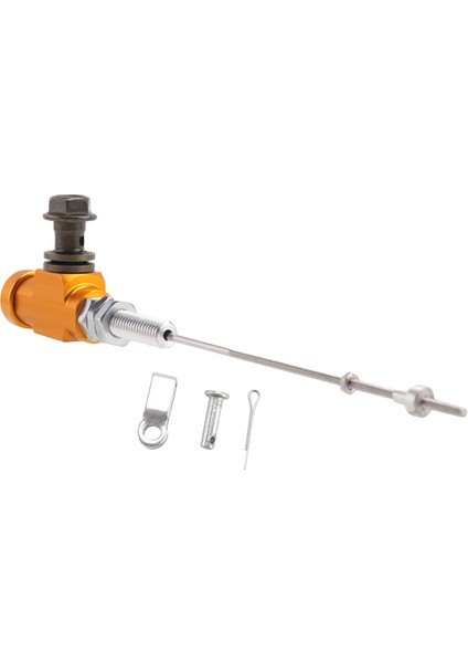 Motosiklet Hidrolik Debriyaj Master Silindir Çubuk Fren Pompası M10X1.25MM Alüminyum Altın (Yurt Dışından) modelleri