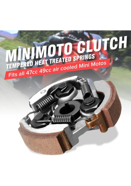 2 Strok 47CC 49CC Min Imoto Santrifüj Debriyaj Alaşım Mini Moto Kir Bisiklet Atv Quad 3 Ayakkabı Yay (Yurt Dışından) fiyatları