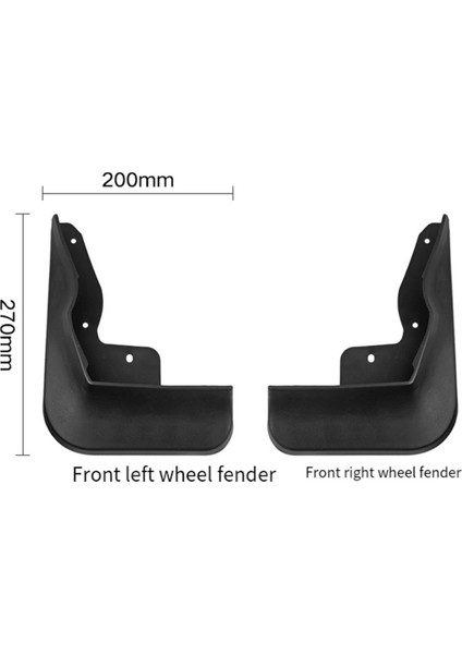 Byd Atto3 Ev Için Araba Çamurlukları 2018-2019 Çamurluk Çamur Koruma Flep Splash Flaps Çamur Varlık Aksesuarları (Yurt Dışından) indirimleri