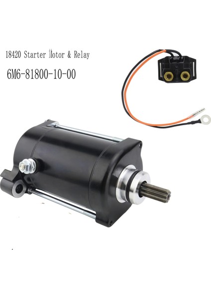 18420 Yamaha Için Başlangıç ​​motor Rölesi Süper Jet 700 Wave Runner SJ700 02-20 Dalga Venture 700 XL700 02-04 6M6-81800-10-00 (Yurt Dışından) modelleri