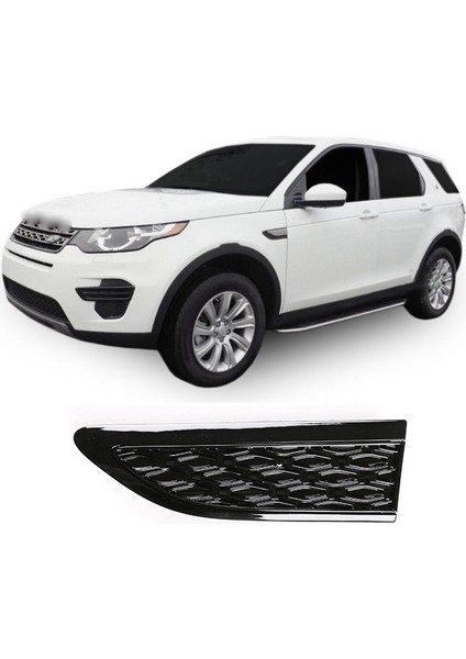 Araba Yan Havalandırma Dekorasyon Trim Sticker Yan Hava Çamurluk Havalandırma Kapağı Land Rover Discovery Sport L550 2015-2020 (Yurt Dışından) fiyatları