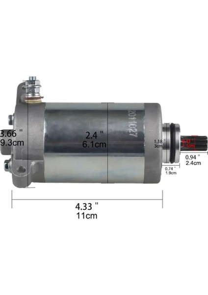 21163-1130 Kawasaki Bayou Için Başlangıç ​​motoru 220 250 KLF220 KLF250 1988-2011 SMU0052 21163-1266 21163-1253 (Yurt Dışından) indirimleri