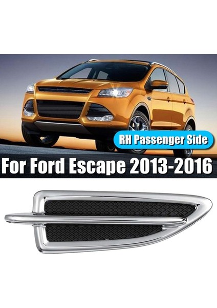 Ford Escape 2013-2016 Için 1 Adet Sağ Taraftaki Çamurluk Krom Amblemi Kalıplama Çamurluk Trim Aksesuarları (Yurt Dışından) fiyatları