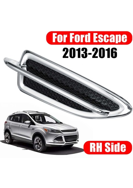 Ford Escape 2013-2016 Için 1 Adet Sağ Taraftaki Çamurluk Krom Amblemi Kalıplama Çamurluk Trim Aksesuarları (Yurt Dışından) modelleri