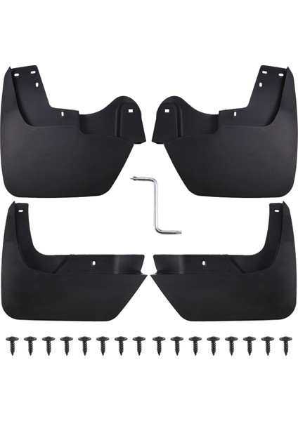 Renault Duster Hm 2018-2023 Mudflap Muhafızları Ön Arka Çamurluk Tekerlekleri Parlaması (Yurt Dışından) fırsatları