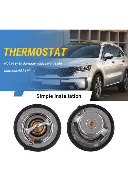 Hyundai Sonata Için Araba Soğutucu Termostat 25500-2GA0 Tucson Kia Optima 2.4 2015-2020 (Yurt Dışından) indirimleri