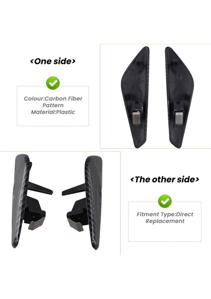 Bmw F25 F26 2013-2017 Için Ön Taraftaki Çamurluk Trim Bitirici 51117338569 51117338570 (Yurt Dışından) indirimleri