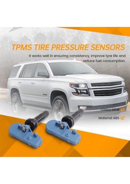 4 Pcs Tpms Cadillac Için Buick Için Gmc Için Lastik Basınç Sensörleri Chevrolet Için Cadillac Için 20922901 13581561 22853740 (Yurt Dışından) fırsatları