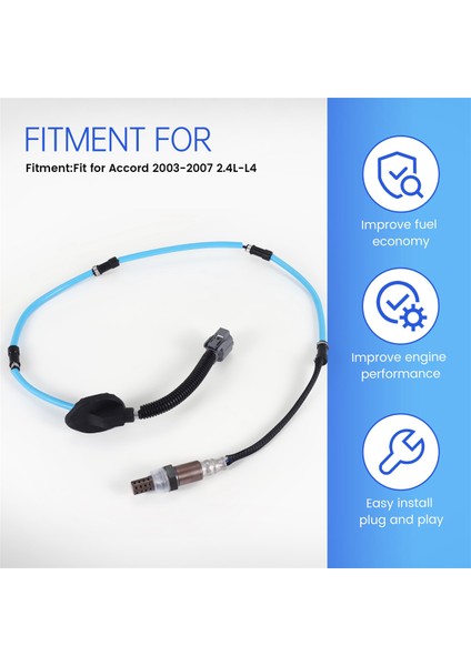 O2 Oksijen Hava Yakıt Oranı Sensörü 2003-2007 Honda Accord Için 2.4l L4 36532-RAA-A01 36532RAA01,36532RAAA02,36532RAAA111 (Yurt Dışından) indirimleri