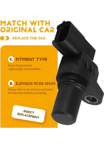 Araç Motor Eksantrik Mili Konum Sensörü Değiştirme J5T23281 Mazda 2 3 323 Protege 1.3 1.4 1.5 1.6 ZJ01-18-230 (Yurt Dışından) indirimleri