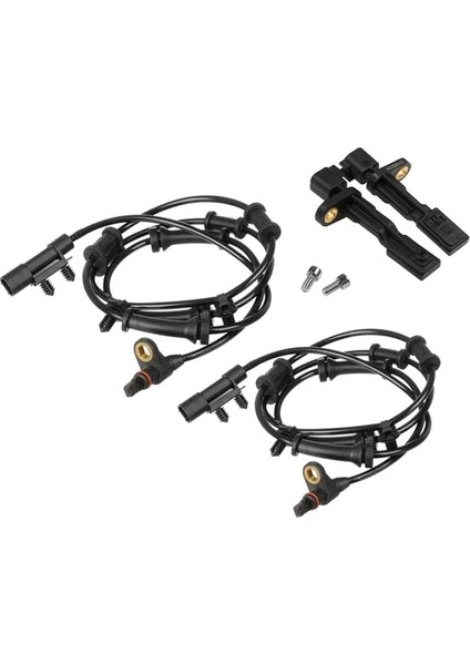 Jeep Wrangler Için 1set Abs Tekerlek Hız Sensörü 3.6l 2012-2017 3.8l 2007-2011 68003281AA 52125003AB (Yurt Dışından)