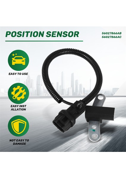 Jeep Cherokee Için Araba Krank Mili Konum Sensörü Aksesuar 1997-2001 56027866AB (Yurt Dışından) fırsatları