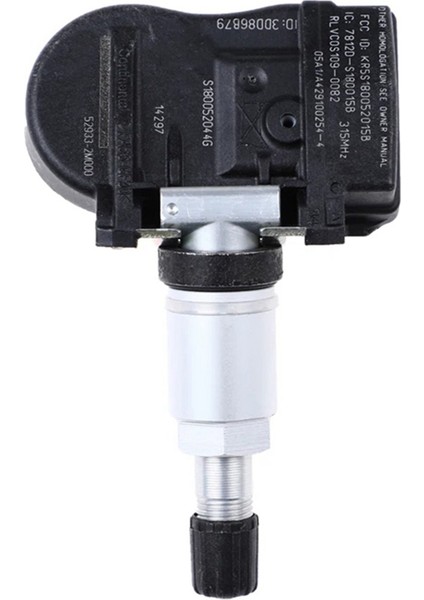 Otomobil Lastik Basınç Sensörü Tpms Sensörü 52933-2M000 529332M000 Hyundai Kıa 2010-2015 Için (Yurt Dışından)