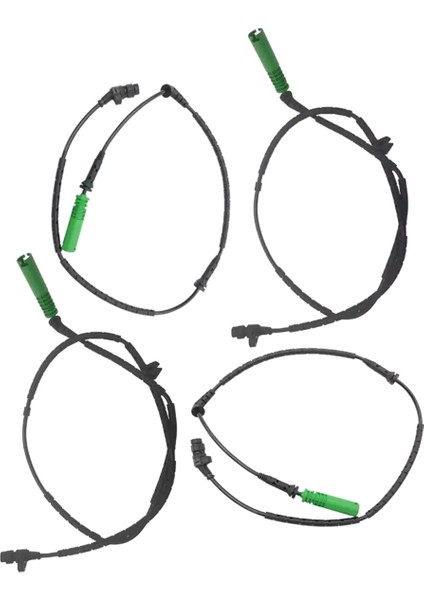 4pcs Abs Tekerlek Hız Sensörü Ön ve Arka SSF500011 SSF500021 Land Rover Range Rover 2007-2012 Için (Yurt Dışından)