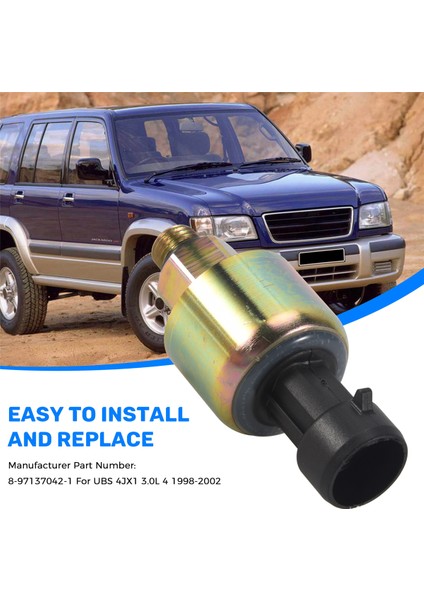 Holden Jackaroo Ubs 4jx1 Petrol Ray Basınç Sensörü Orps 97137042 Isuzu Td Için 8-97137042-1 (Yurt Dışından) indirimleri