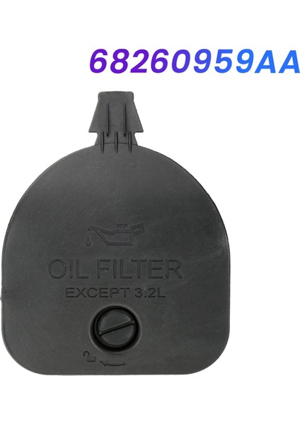 Araba Yağı Filtresi Erişim Kapısı Kapağı 68260959AA Jeep Cherokee Için 2014-2018 Araç Aksesuarları (Yurt Dışından) fırsatları