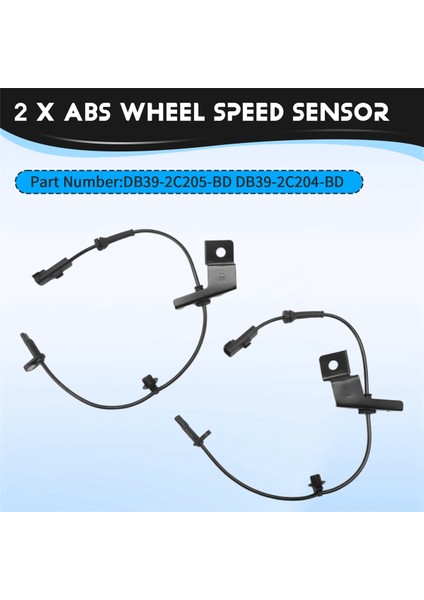 Ford Ranger T64 2.2td / T65 Için Yeni Ön Sol ve Sağ Abs Tekerlek Hız Sensörü 3.2td DB39-2C205-BD DB39-2C204-BD (Yurt Dışından) fırsatları