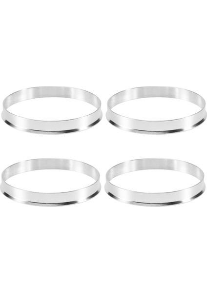4 x Evrensel Alüminyum Hub Merkezi Halka Çarkı Ara Çarkı Seti 74.1mm O/d 72.6mm I/d (Yurt Dışından)