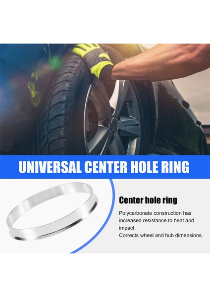 4 x Evrensel Alüminyum Hub Merkezi Halka Çarkı Ara Çarkı Seti 74.1mm O/d 72.6mm I/d (Yurt Dışından) fırsatları