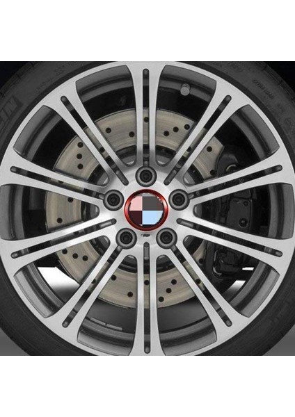 4 Adet Kırmızı Alaşımlı Araba Tekerleği Jant Merkez Kapak Hub Huba Bmw X1 X3 X5 1 3 5 6 7 Serisi Için Dekorasyon (Yurt Dışından) modelleri