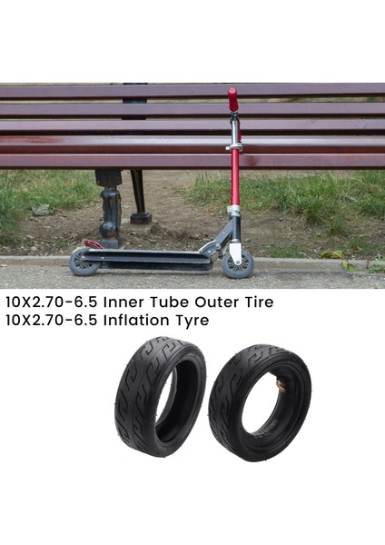 10X2.70-6.5 Iç Tüp Dış Lastiği 10X2.70-6.5 Elektrikli Scooter Denge Scooter Aksesuarları Için Enflasyon Lastiği (Yurt Dışından) fırsatları