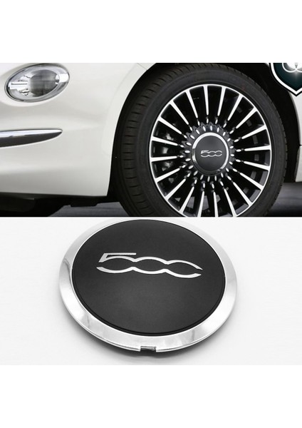 Fiat Için 133MM Hubcap 500 Tekerlekler Merkez Hub Kapakları 68078419AC 68078421AC Toz Kapağı 51884863 Gümüş (Yurt Dışından) modelleri