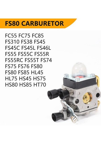 Carburetor For Stihl FS80 Carburetor (Yurt Dışından) modelleri