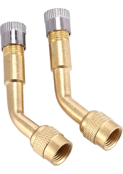 2 Pcs 135 Derece Hava Lastik Valfi Uzatma Adaptörü Motosiklet Arabaları Için Uzun Şey (Yurt Dışından) modelleri