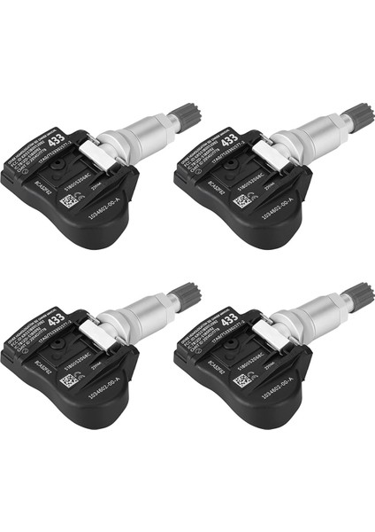 4pcs Araba Tpms Sensör Tesra Tesla Için 107481200B Tesla 3 2018-2020 S 2014 x 2016 Lastik Basınç Monitörü (Yurt Dışından)
