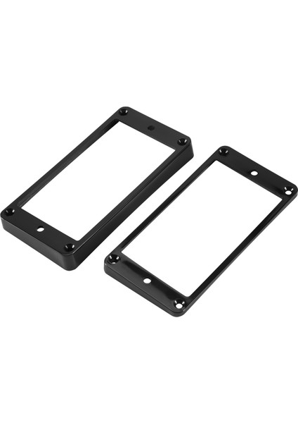 2 Adet Düz Humbucker Pikap Montaj Halkası Çerçevesi Abs Elektro Gitar Için (Yurt Dışından)