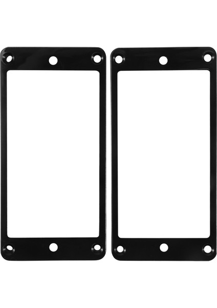 2 Adet Düz Humbucker Pikap Montaj Halkası Çerçevesi Abs Elektro Gitar Için (Yurt Dışından) modelleri