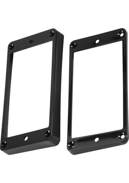 2 Adet Düz Humbucker Pikap Montaj Halkası Çerçevesi Abs Elektro Gitar Için (Yurt Dışından) fırsatları