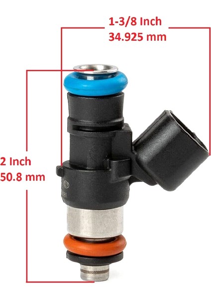 Polaris Için 4pcs Rzr / Ranger / Sportsman 450 570 900 1000 ACE570 ACE900 Yakıt Enjektör Nozul 2521068 (Yurt Dışından) indirimleri