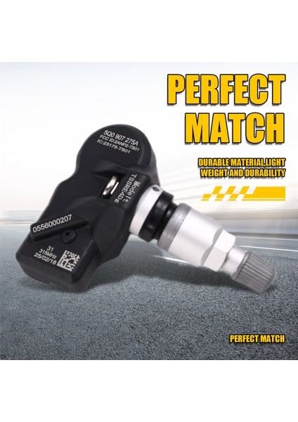 4pcs 5Q0907275A Tpms Audi A3-A8 Tt Bentley Porsche Skoda Vw Golf Jetta Beetle Touran Passat Yeni (Yurt Dışından) indirimleri