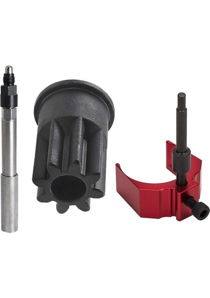 Caterpillar (Cat) 3406E Için C-15 C-16 Tdc Valf/enjeksiyon Zamanlama Servisi Aracı Kit-Otomatik Zamanlama Kilit Pimi Adaptörlü (Yurt Dışından)