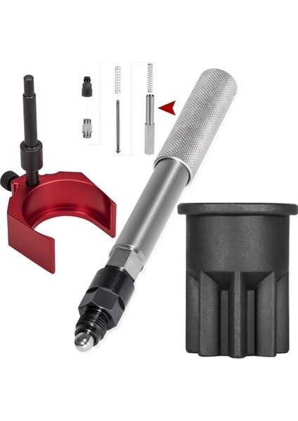 Caterpillar (Cat) 3406E Için C-15 C-16 Tdc Valf/enjeksiyon Zamanlama Servisi Aracı Kit-Otomatik Zamanlama Kilit Pimi Adaptörlü (Yurt Dışından) indirimleri