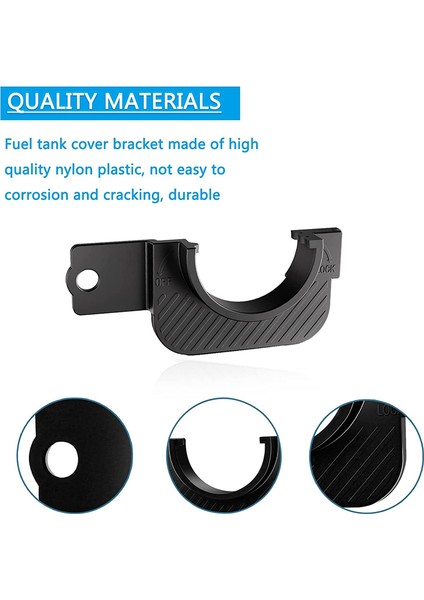 2016-2022 Toyota Tacoma Için Araba Gaz Kapağı Tutucu 3. Gen Yakıt Kapağı Tutucu Aksesuarları, Siyah (Yurt Dışından) fiyatları