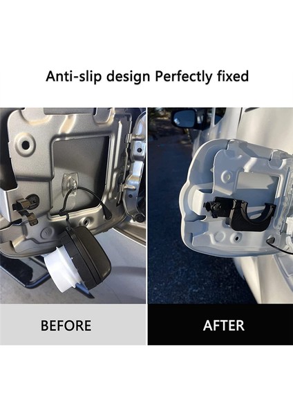 2016-2022 Toyota Tacoma Için Araba Gaz Kapağı Tutucu 3. Gen Yakıt Kapağı Tutucu Aksesuarları, Siyah (Yurt Dışından) modelleri