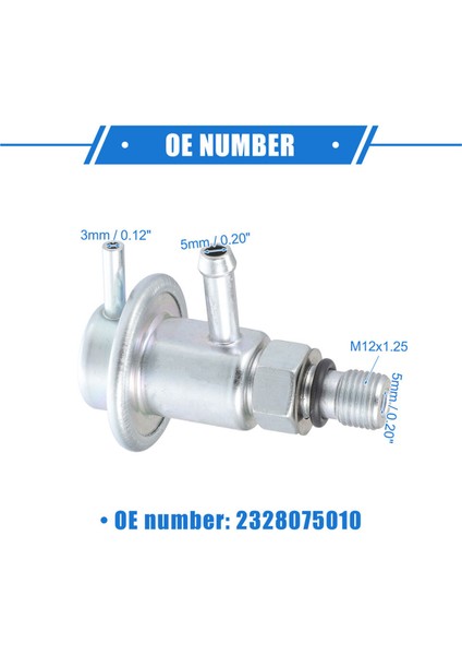 23280-75010 Lexus LX450 Toyota Land Cruiser Camry 93-97 Için Yeni Yakıt Basıncı Regülatörü (Yurt Dışından) indirimleri