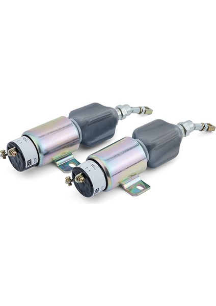 24V Dizel Jeneratör Set Motor Stop Solenoid Valf Ekskavatör Ateş Söndürücü Flameout Yakıt Anahtarı (Yurt Dışından) indirimleri