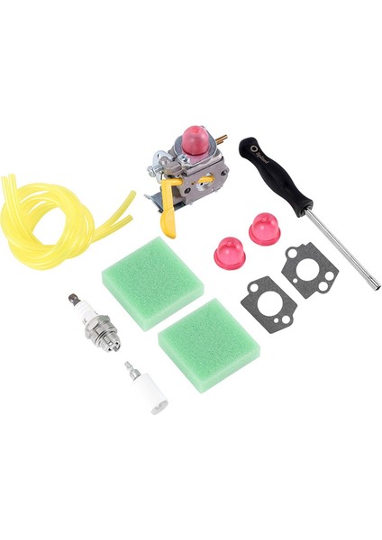 Karbüratör AC04122 Poulan Featherlite Weed Eater Için Yakıt Hattı Kiti F20 String Düzeltme Fırçası C1U-W24 545081808 (Yurt Dışından) fiyatları