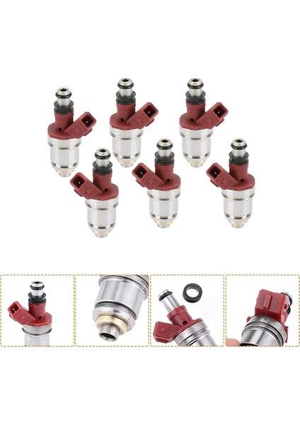 6pcs Nissan Patrol Y60 Leopard 2030 TB42 Pıckup D21 2.4l I4 1990-1995 16600-86G01 16600-86G00 (Yurt Dışından) fiyatları