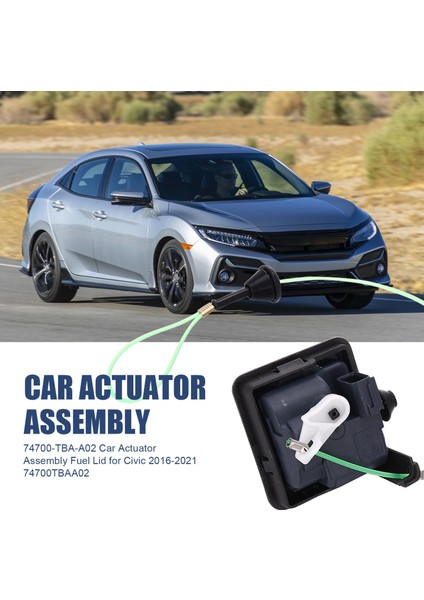 74700-TBA-A02 Araba Aktüatör Montajı -Honda Civic Için Yakıt Kapağı 2016-2021 74700TBAA02 (Yurt Dışından) fırsatları