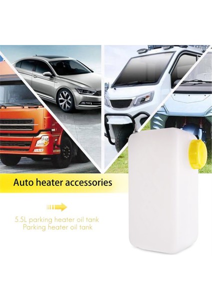 2pcs 5.5l Plastik Hava Parkı Isıtıcı Yakıt Deposu Benzinli Yağ Depolama Eberspacher Kamyon Karavanı Akaryakıt Yağı Benzin Tankı (Yurt Dışından) fiyatları