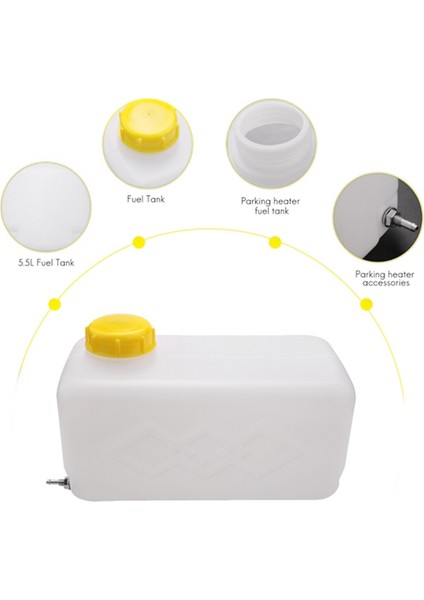 2pcs 5.5l Plastik Hava Parkı Isıtıcı Yakıt Deposu Benzinli Yağ Depolama Eberspacher Kamyon Karavanı Akaryakıt Yağı Benzin Tankı (Yurt Dışından) indirimleri