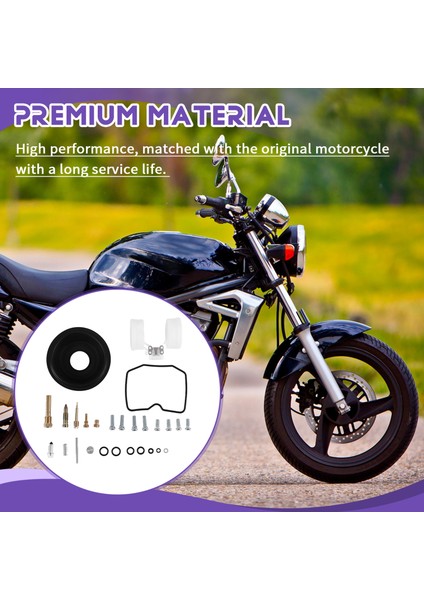 Motosiklet Karbüratör Onarım Kiti Motosiklet Karbüratör Piston Kawasaki ER500 Er5 1998-2005 (Yurt Dışından) indirimleri