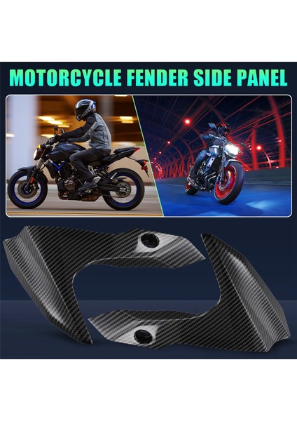 Motosiklet Kaplama Kapak Üst Kovalı Ön Çamurluk Yan Panel Yamaha Mt-07 MT07 Fz-07 2012-2017 Için (Yurt Dışından) modelleri